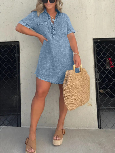 Carla | Effortlessly Chic Shirt Dress