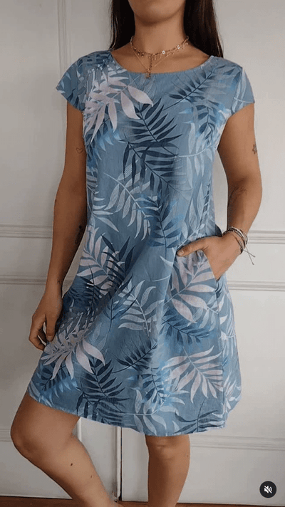 Leila | Floral Pocket Dress