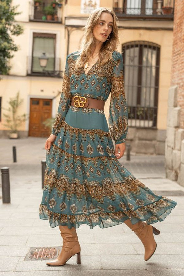 Ceres | Ethereal Midi Dress