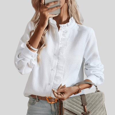 Alina | Elegant Ruffle Blouse