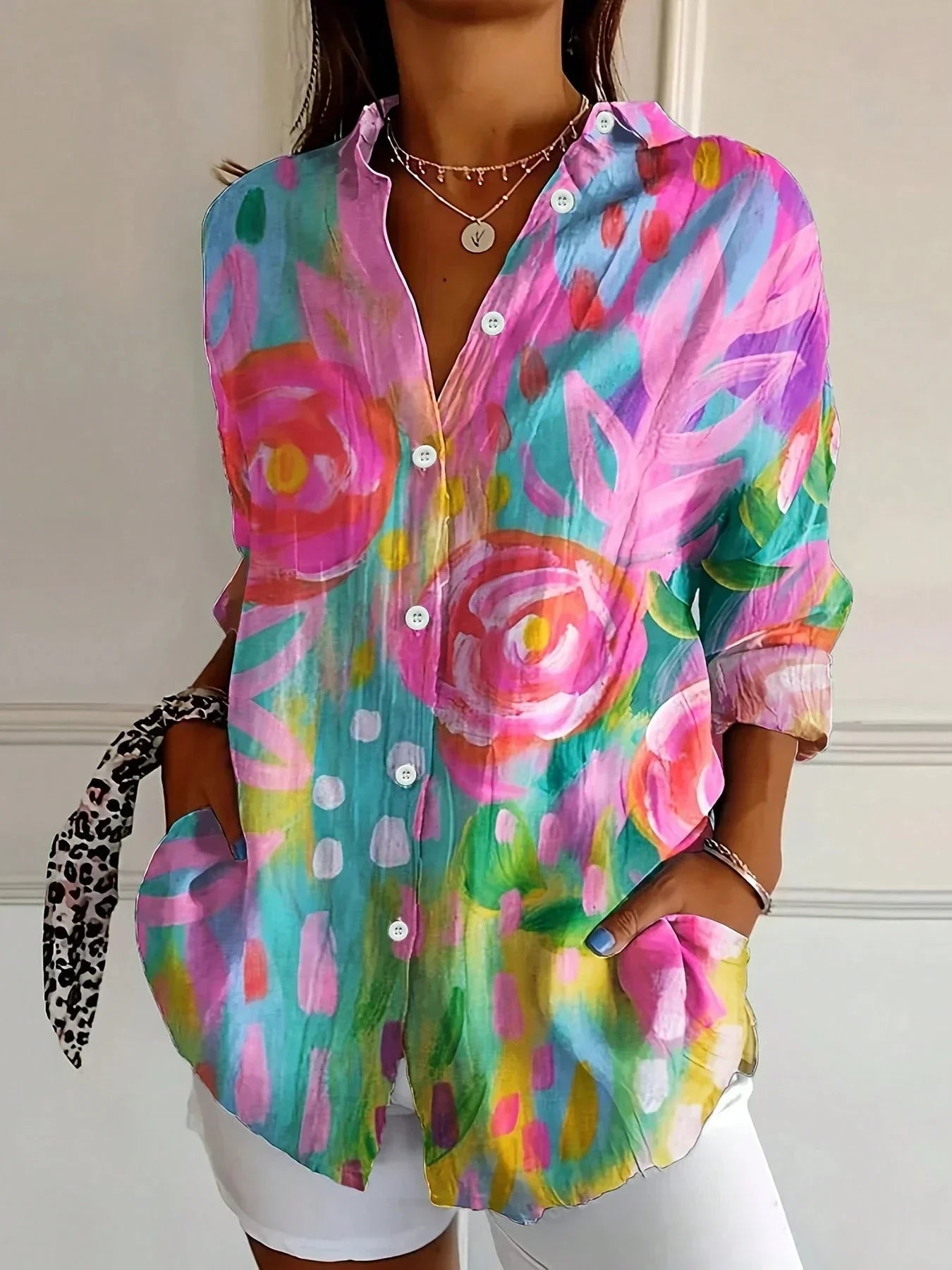 Party Refined Blouse - Flowy