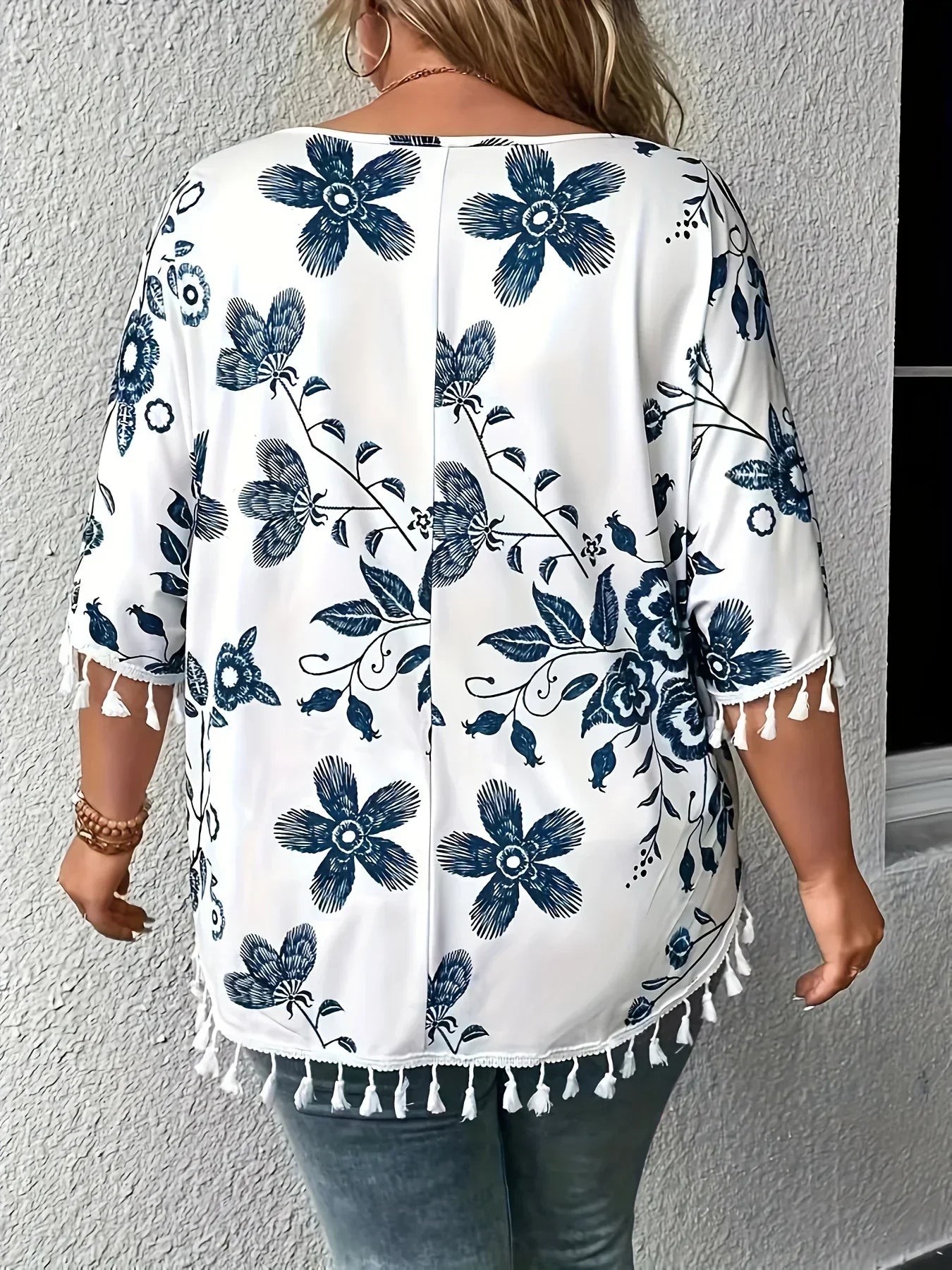 Casual Outing Serene Blouse - Easy-Wear