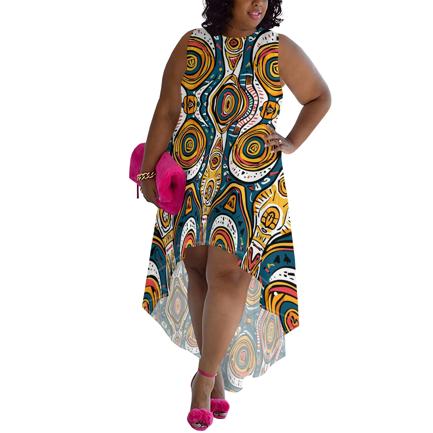 Casual Outing Radiant Dress - Relaxed Fit