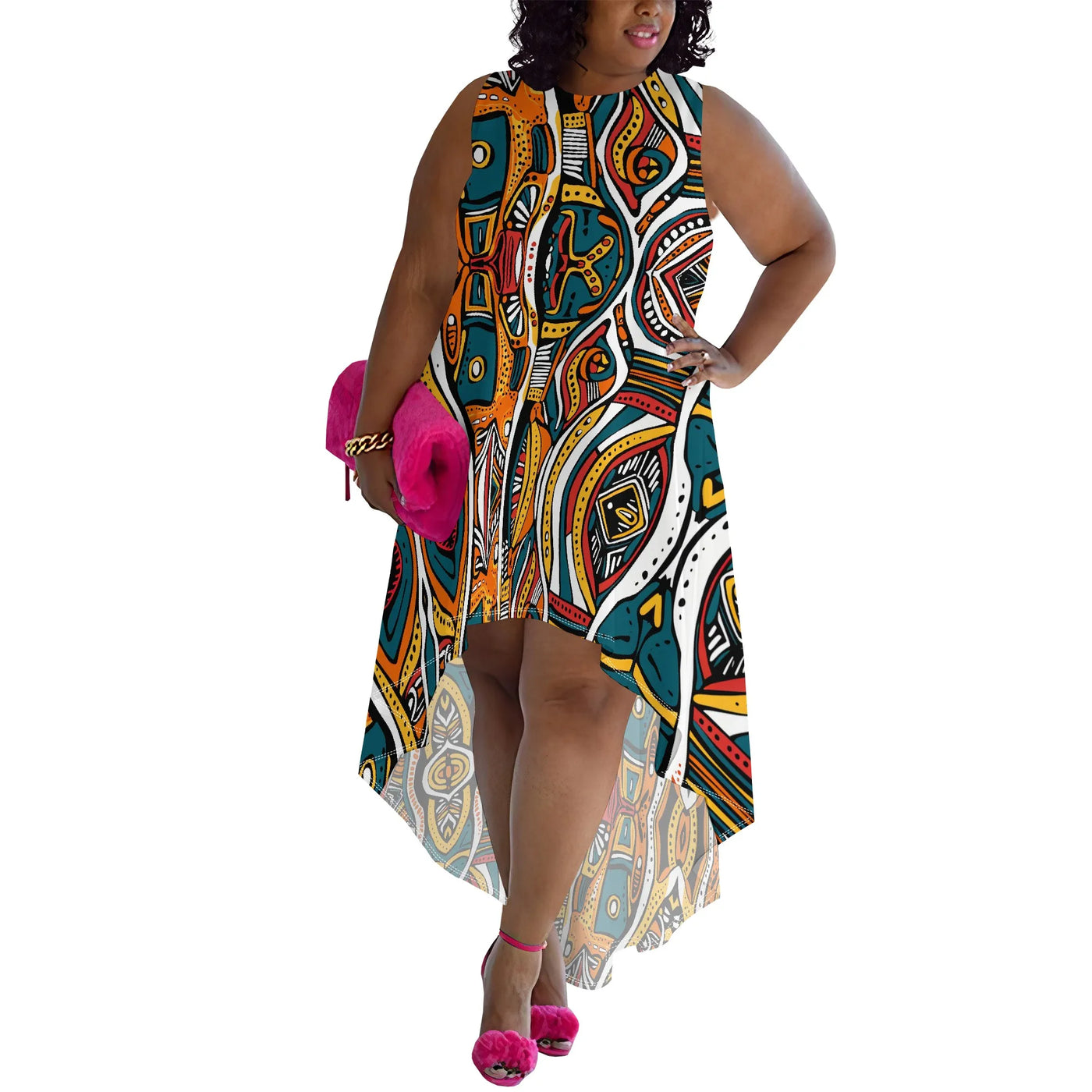 Casual Outing Radiant Dress - Relaxed Fit