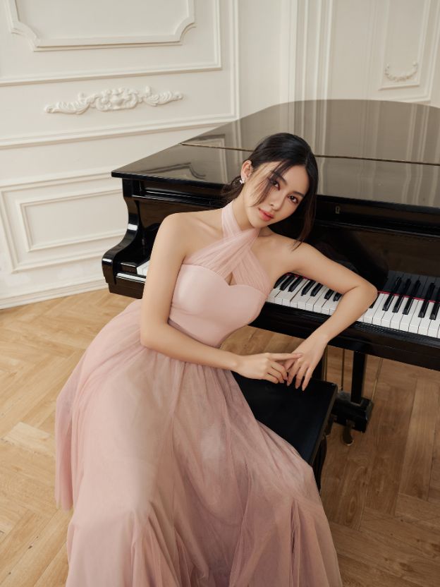 Alodia Mesh Off Shoulder Tailored Top in Iconic White