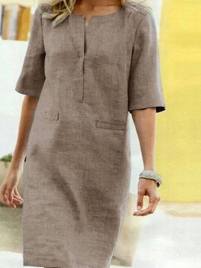 Keziah | Elegant Shirt Dress