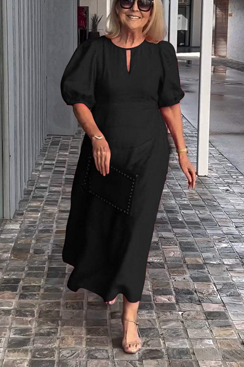 Natalia | Puff Timeless Dress